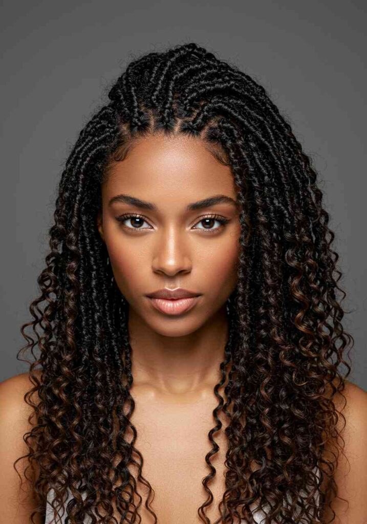 Bohemian Box Braids