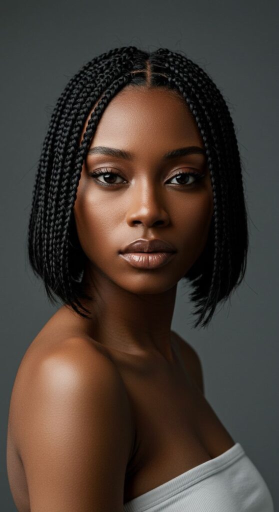 Classic Bob Knotless Braids