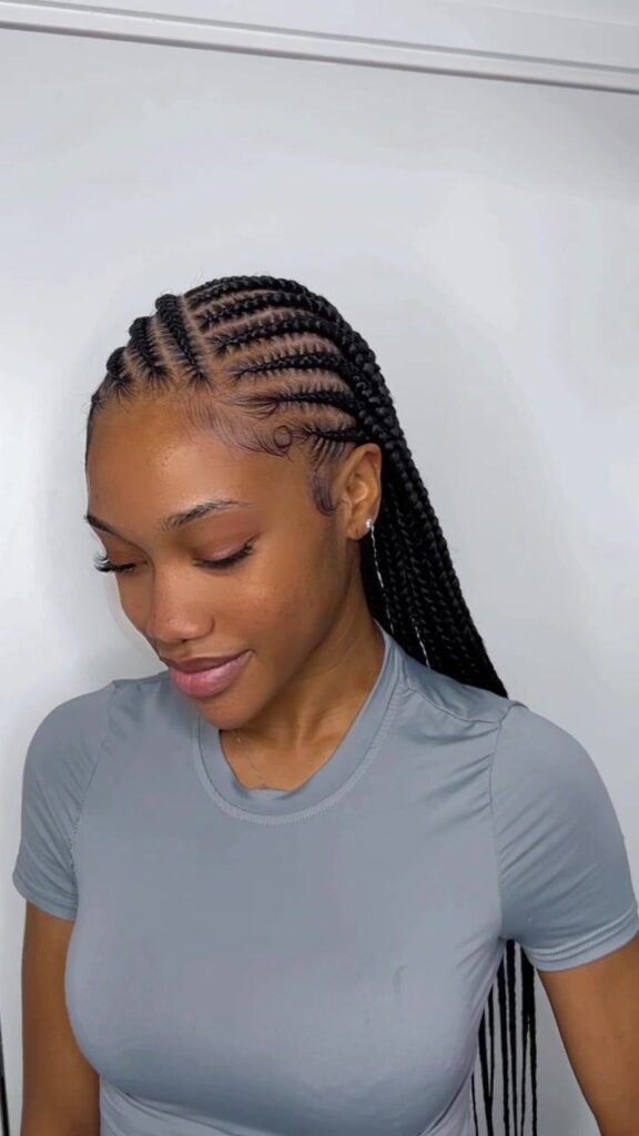 Cornrow Style Braids