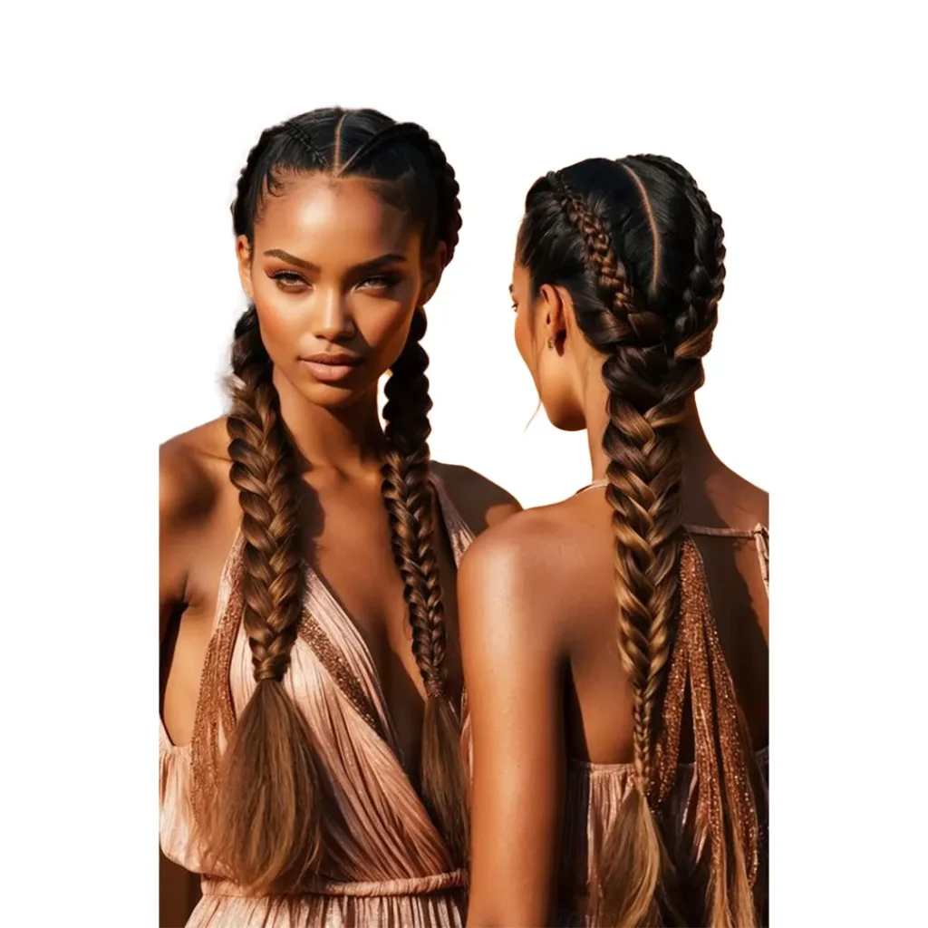 Double Dutch Braids