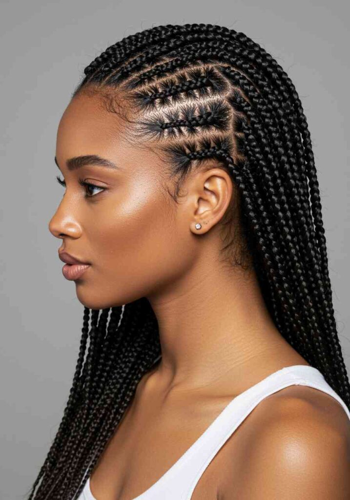 Feed-In Box Braids