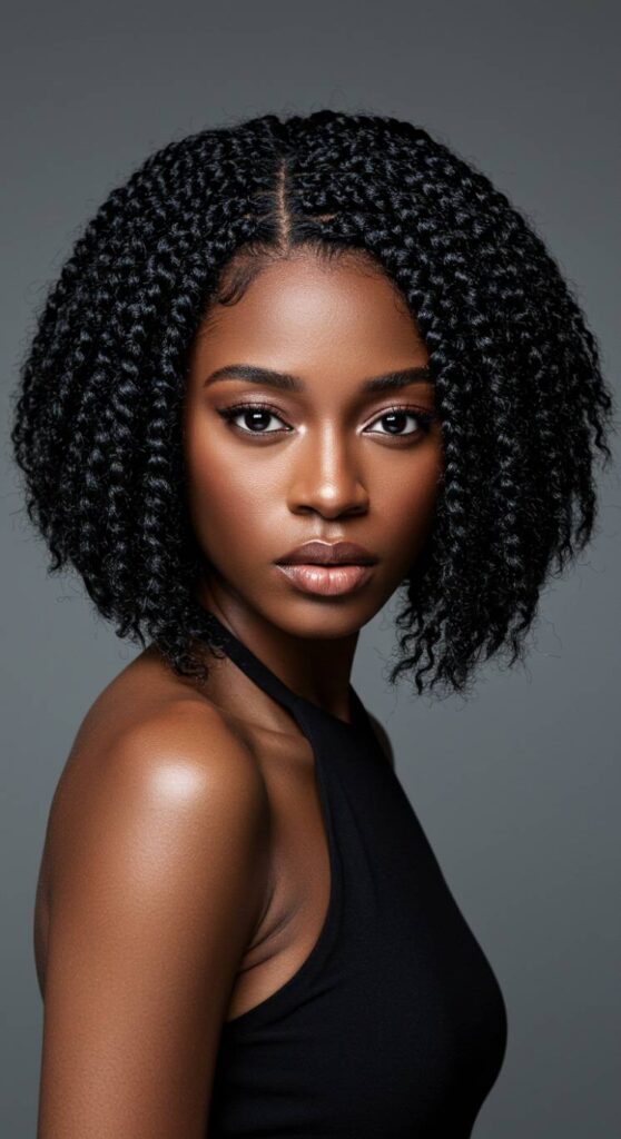 Jumbo Bob Knotless Braids