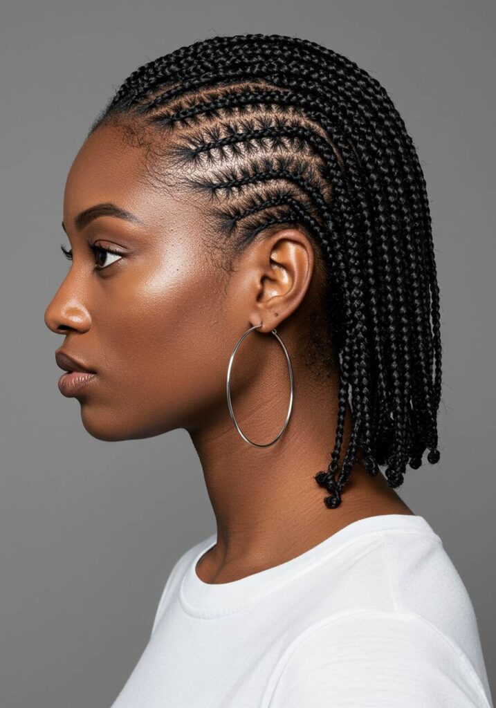 Modern Tapered Braids