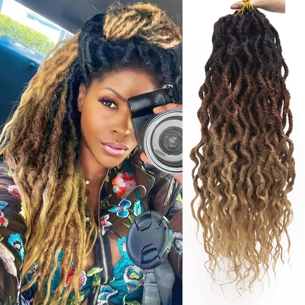 Ombre Bohemian Faux Locs