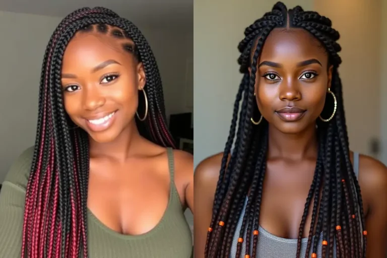 10 Latest African Braids Hairstyles for Black Ladies