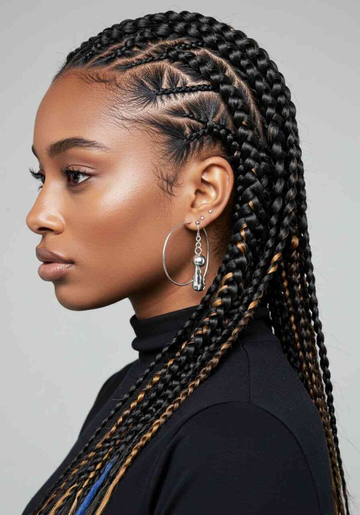 Braids with Color