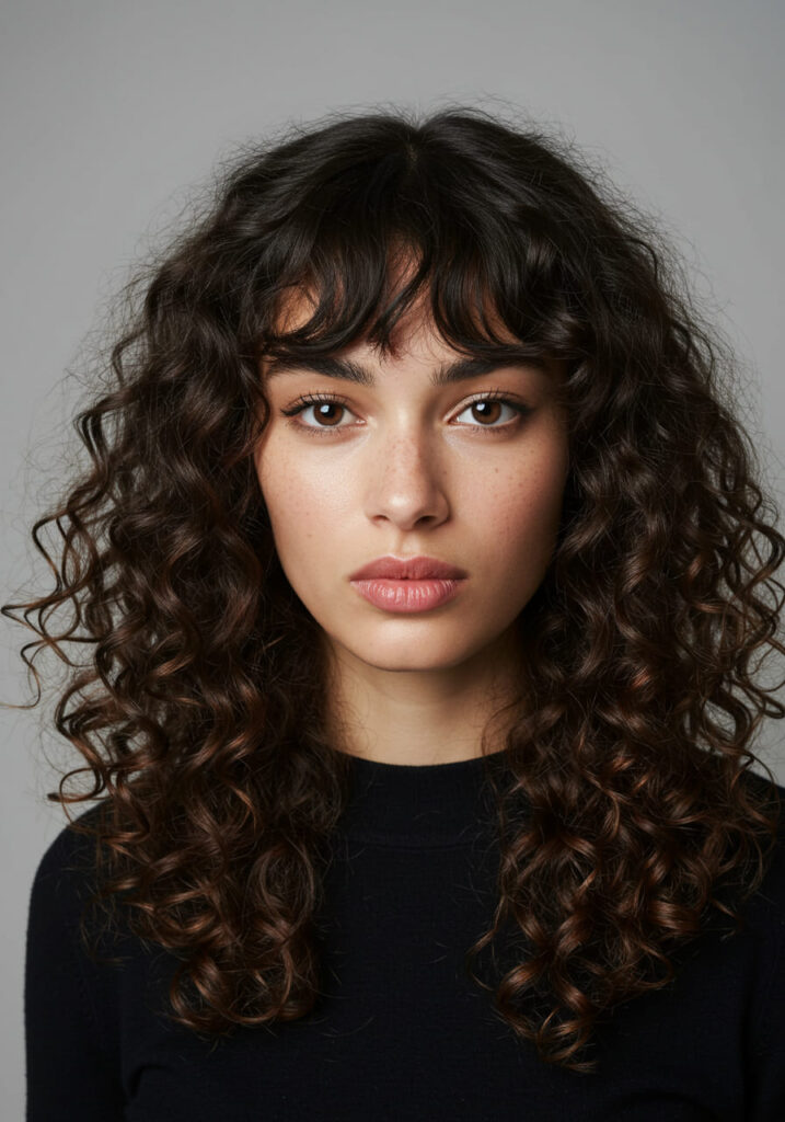 Curly Bangs