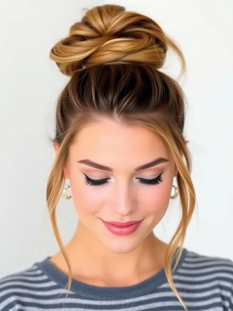 Messy Top Knot