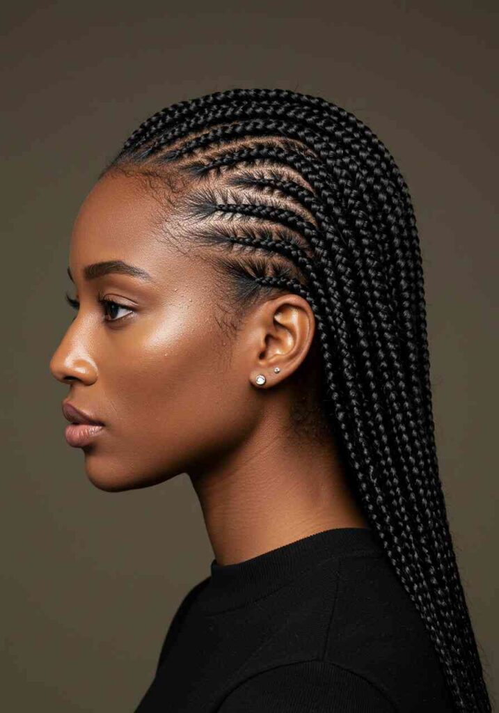 Sleek and Tight Bora Bora Braids