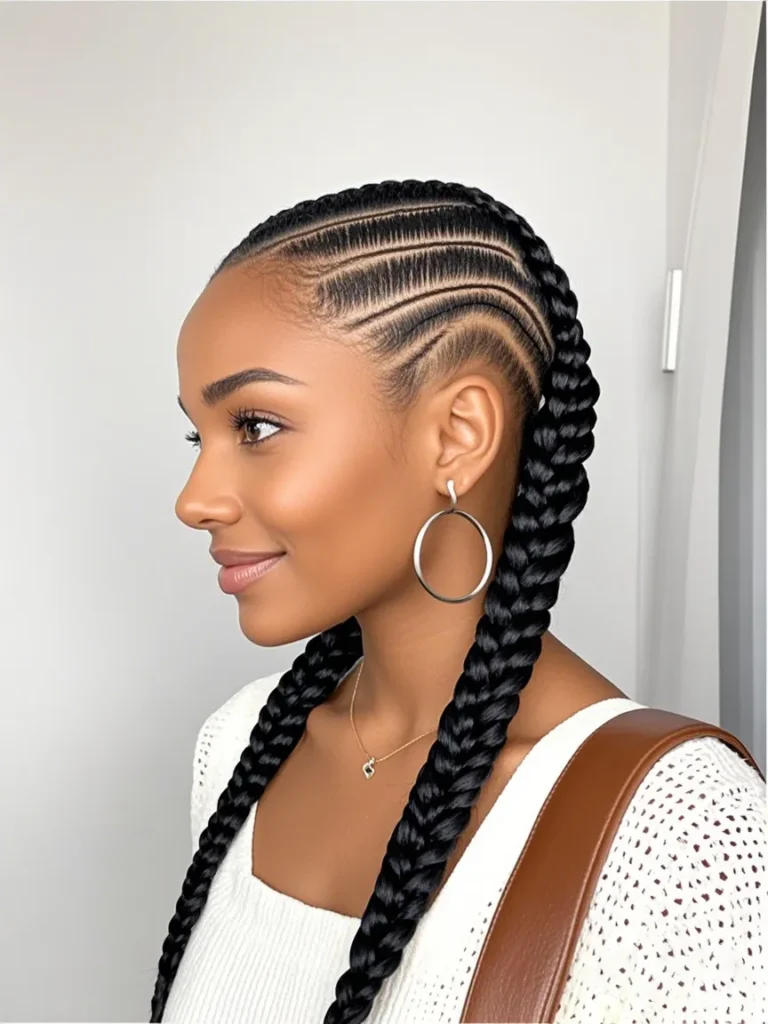 Straight Crochet Braids