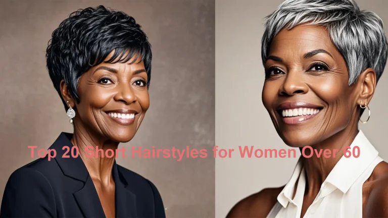 Top 20 Short Hairstyles for Women Over 60