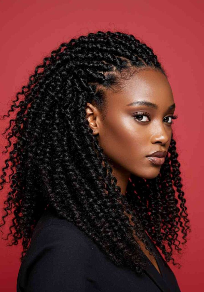 Voluminous Bora Bora Braids