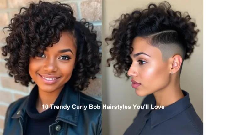 10 Trendy Curly Bob Hairstyles You'll Love