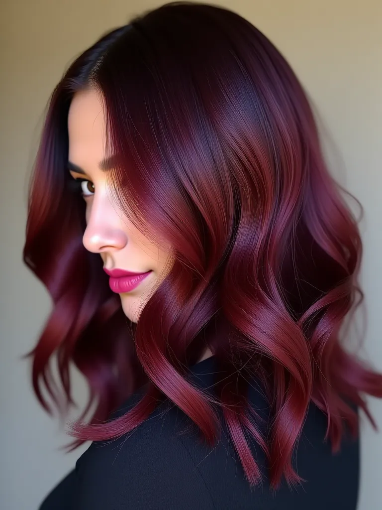 Burgundy Hair Color