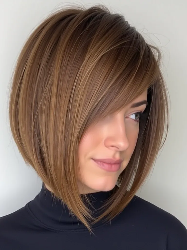 Classic Asymmetrical Bob