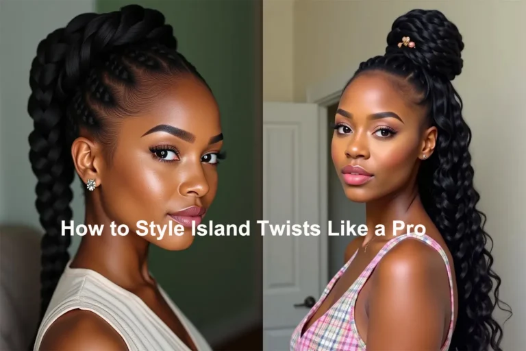 How to Style Island Twists Like a Pro