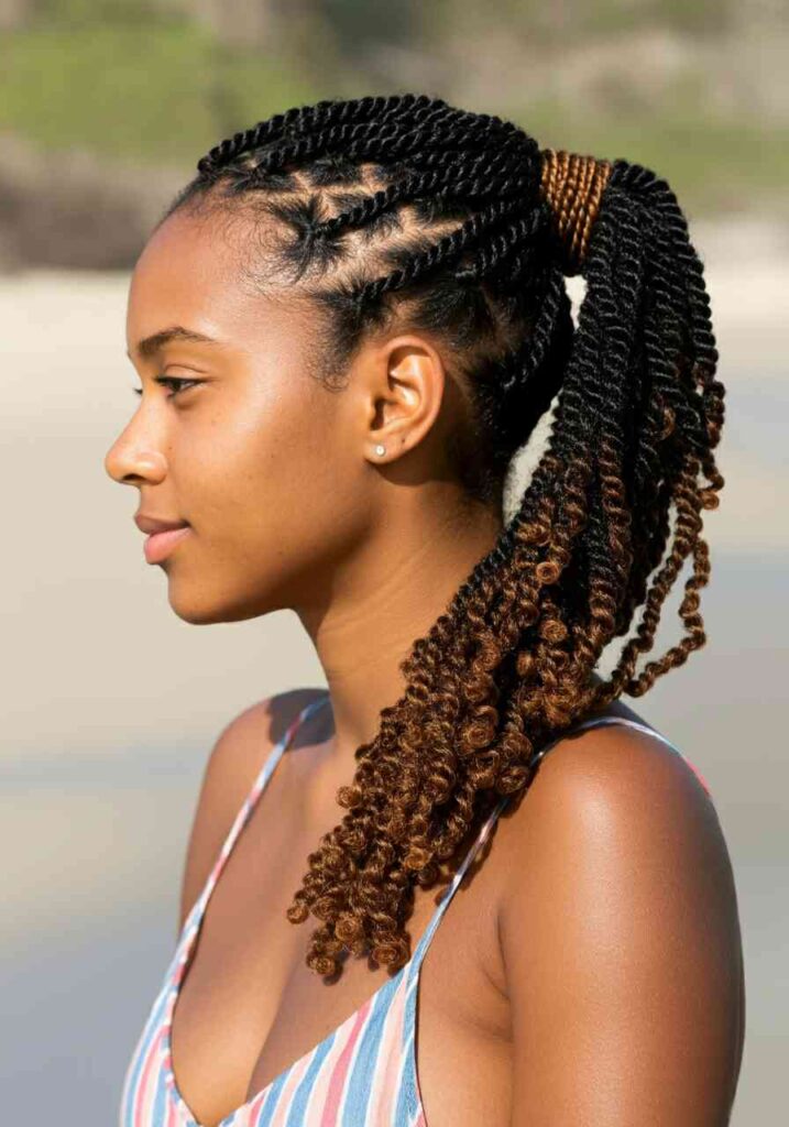 Side Ponytail Passion Twist