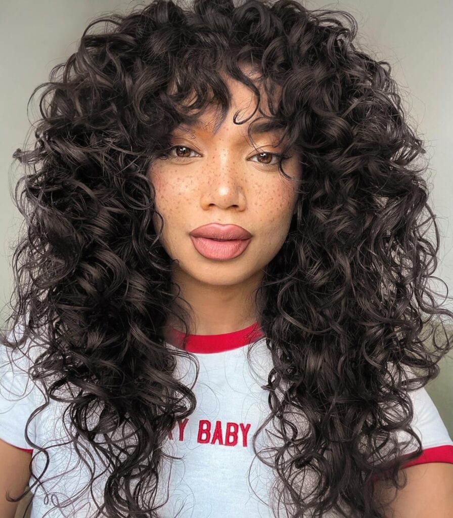 Voluminous Curls Galore