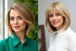 25 Chin-Length Hairstyles For Women Over 35 in 2024