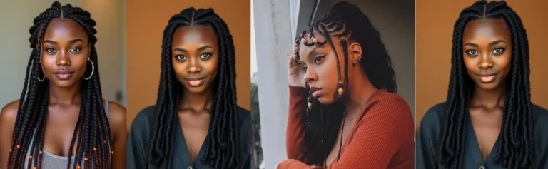 15 Perfect Fulani Braids for Black Women with Round Faces