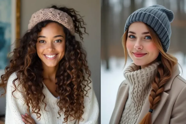 10 Quick Winter Hairstyles to Keep You Cozy