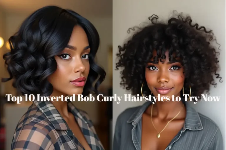 Top 10 Inverted Bob Curly Hairstyles to Try Now