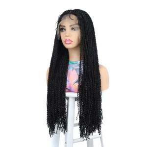 1B Zizi Twist lace front wig