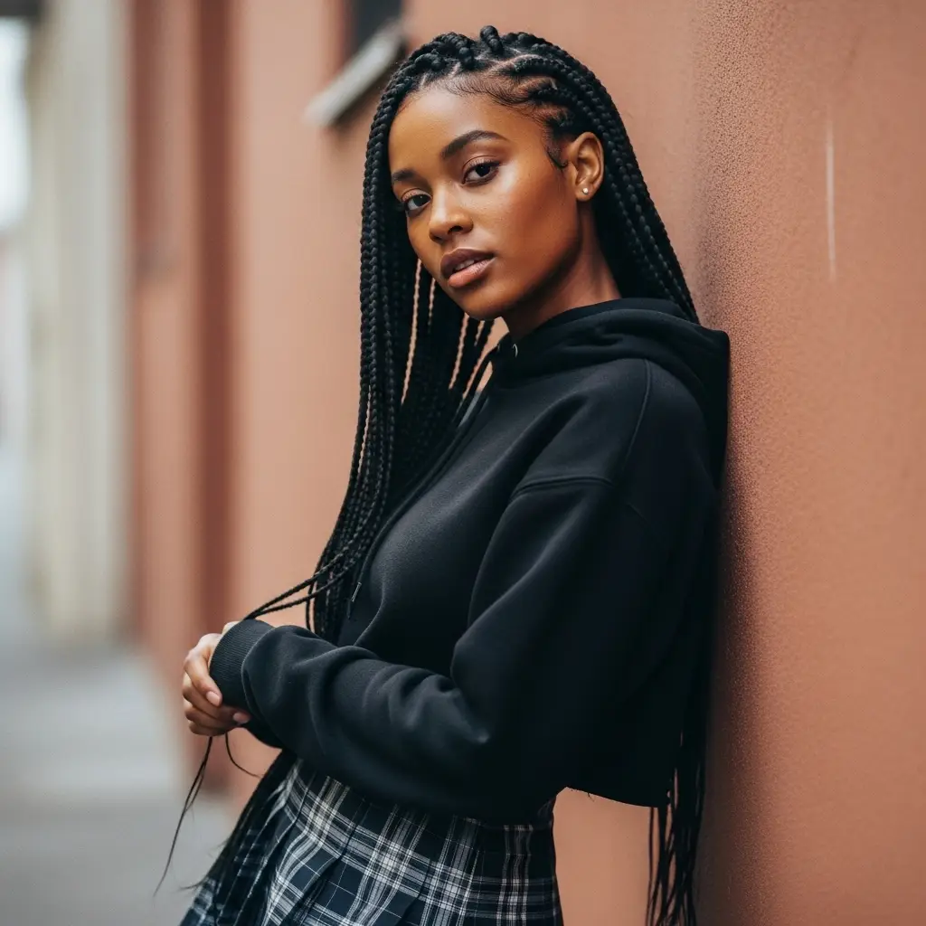 Aiza Beauty human hair boho braids