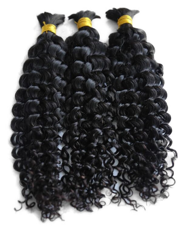 Spanish Curly Bulk Human Braiding for knotless boho braids