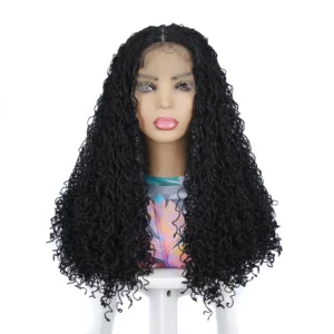 Two Strands Braiding Lace Wigs 18 Inches