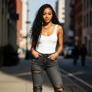 Deep Wave Bulk Human Braiding Hair for Boho Braids Deep Wave Bulk Human Braiding Hair for Boho Braids