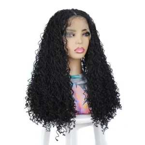 lace front braided wigs_