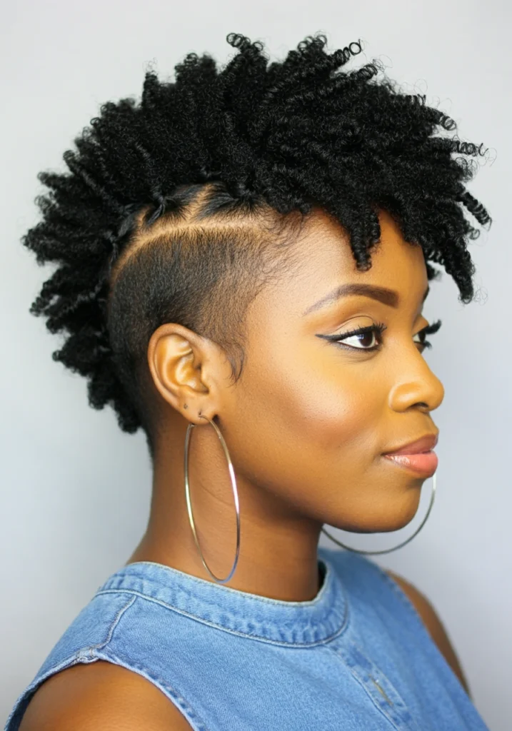 Mohawk-Inspired Crochet Twists