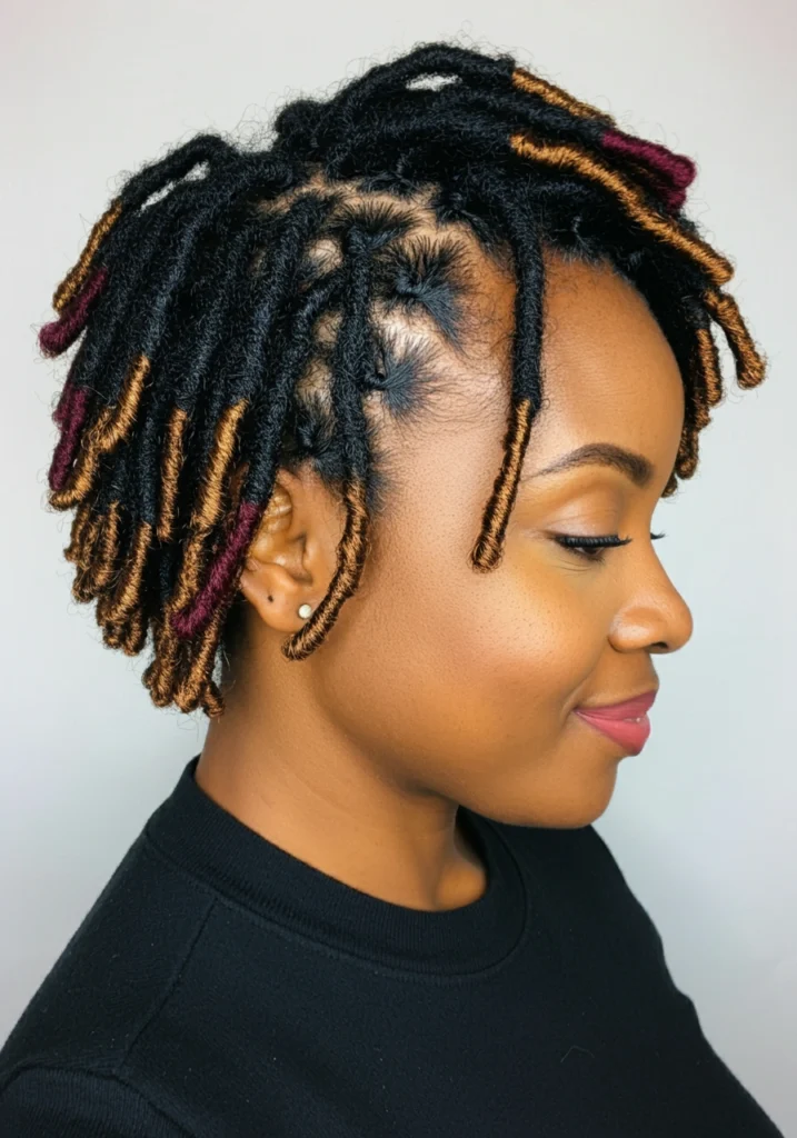 Short Faux Locs