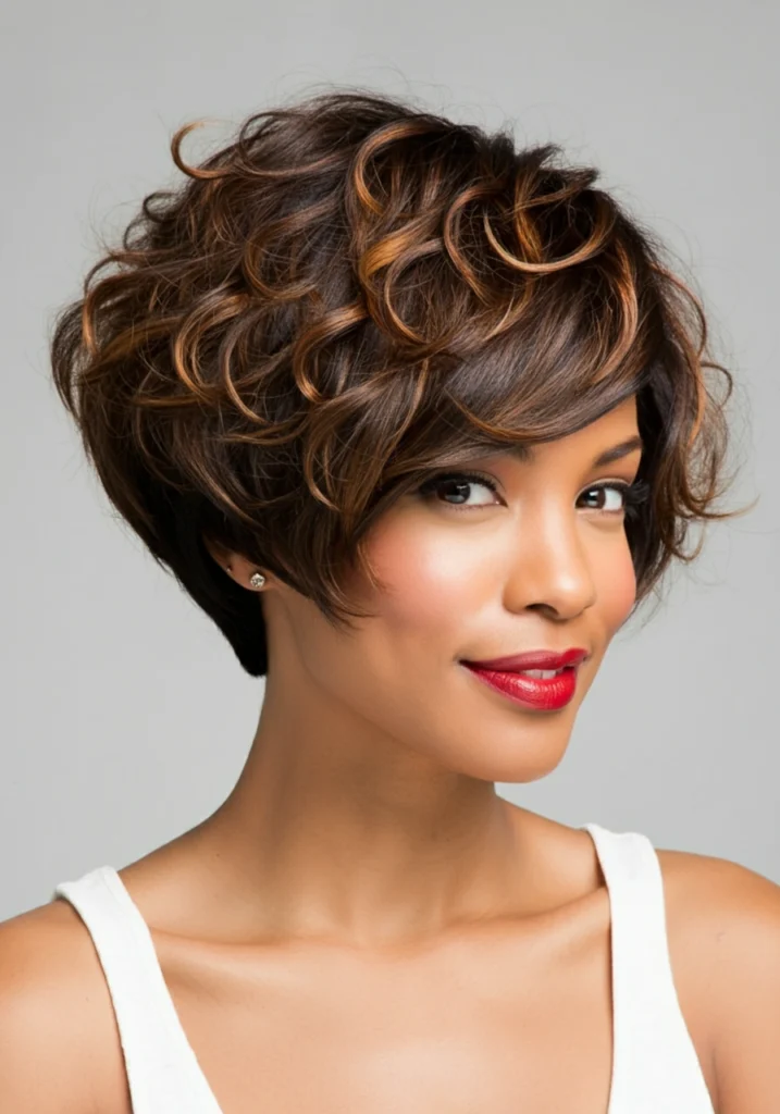 Side-Swept Bob Crochet