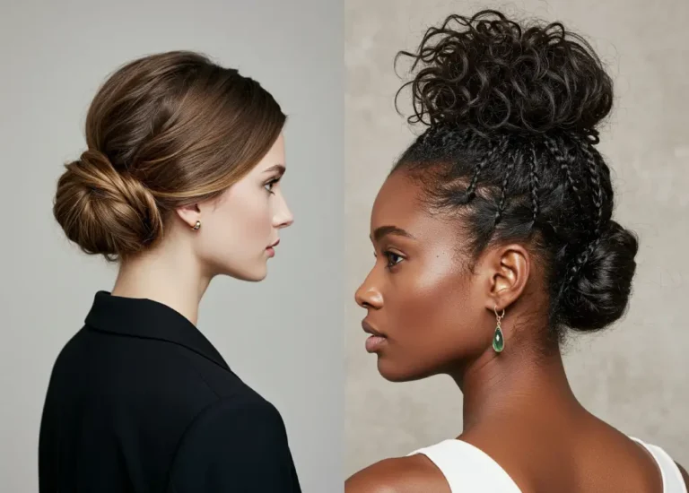 10 Casual Low Messy Bun Hairstyles You'll Love