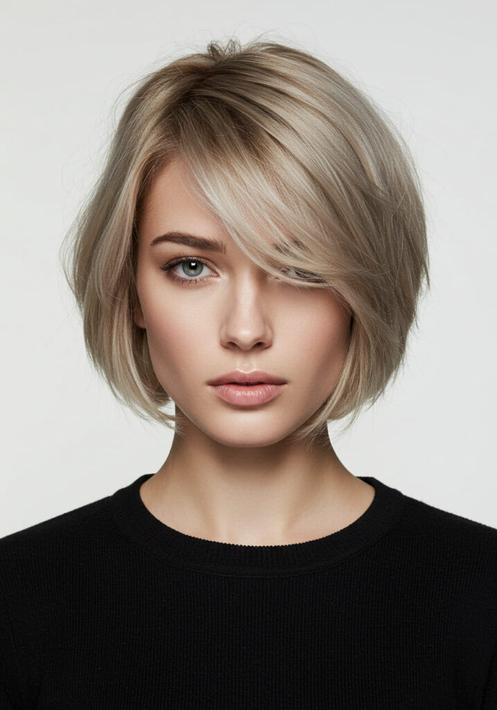 Feathered Layered Bob