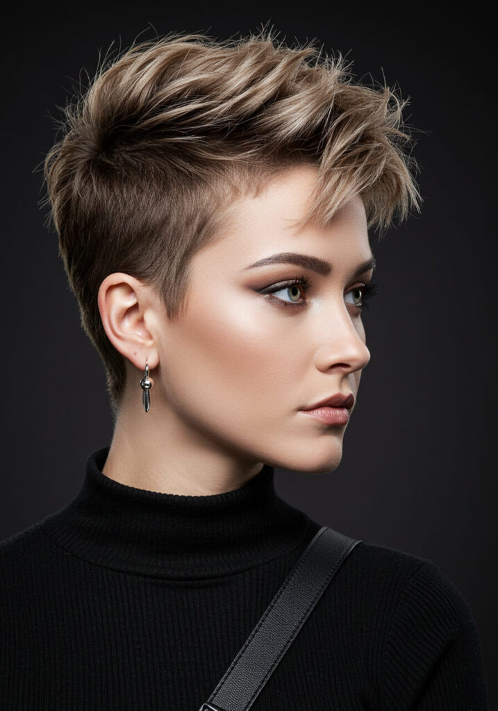 Textured Faux Hawk