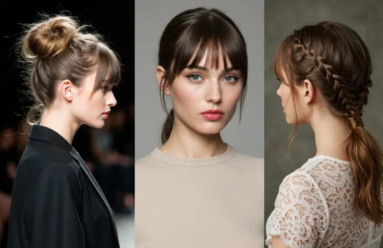 5 Quick & Easy Ponytail with Bangs Ideas for Busy Days