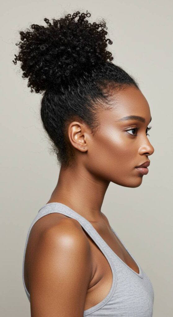 Half-Up Top Knot