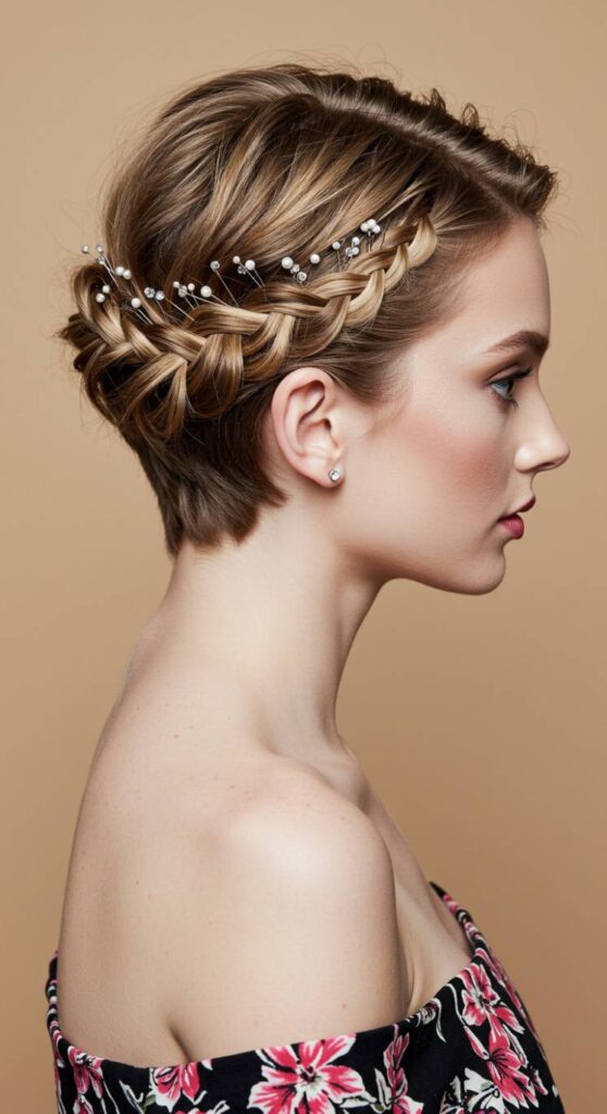 Twisted Crown Braid