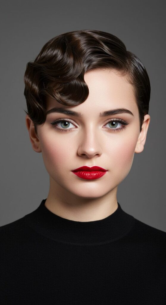 Vintage-Inspired Finger Waves