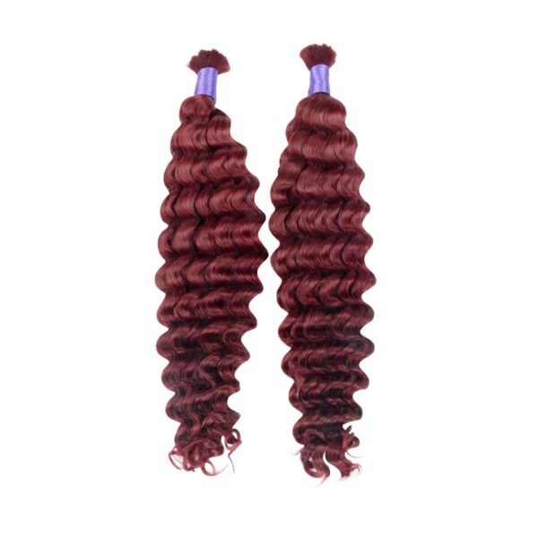 Burgundy_Deep_Wave_Bulk_Hair_Extensions_for_Braiding