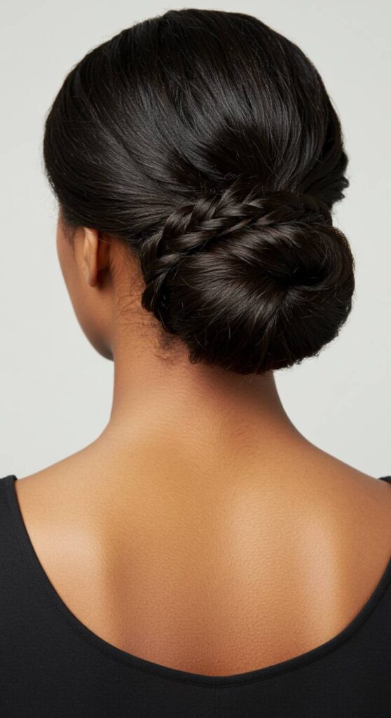 Elegant Low Chignon Bun