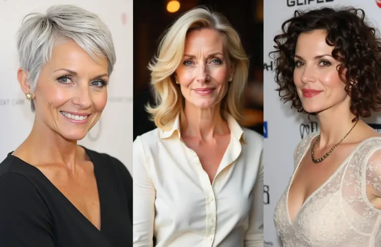 7 Celebrity Hairstyles for Thin Fine Hair Over 50 to Copy Now