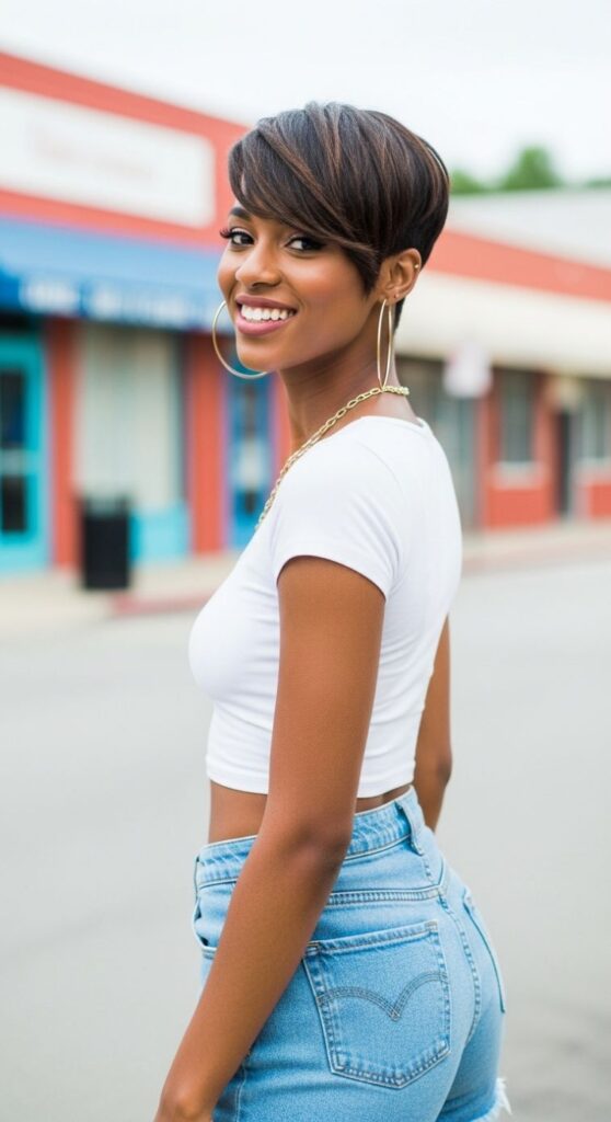 Side-Swept Bangs