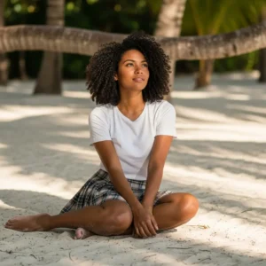 Afro curly crochet hair for black women