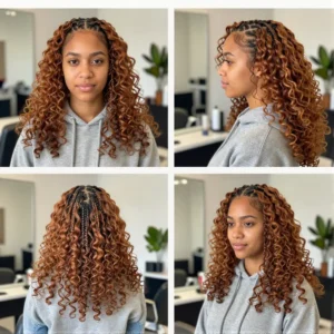 Color 30 boho knotless braids hairstyles Color 30 boho knotless braids hairstyles