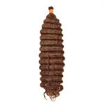 Color 4 Dark Brown Human Braiding Hair
