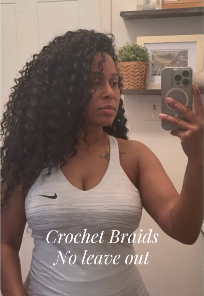 Deep Twist Crochet Curls